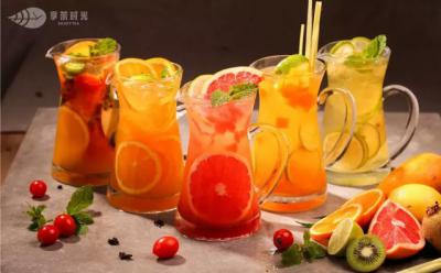 奶茶制作，自己DIY秋季美顏水果茶，超簡單！